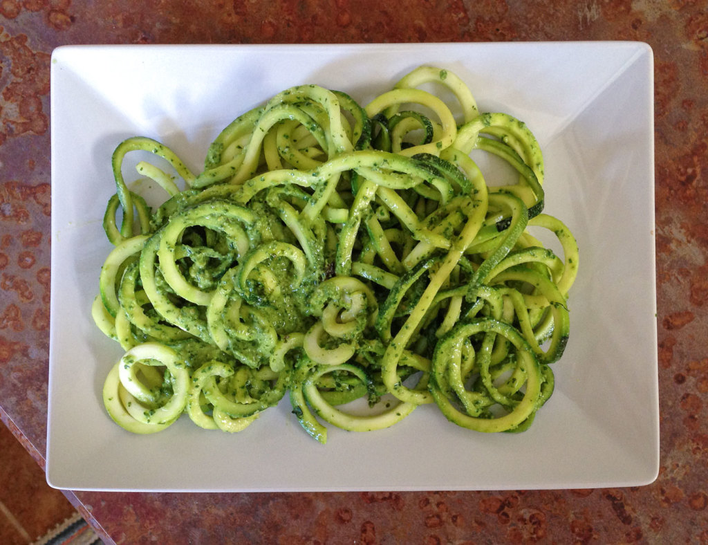 Pesto Zoodles!