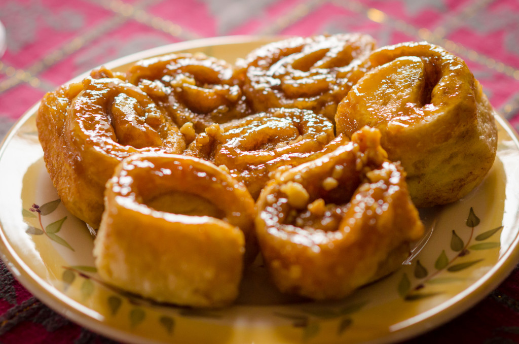 Delicious cinnamon vegan sticky buns