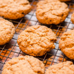 Vegan Peanut Butter Cookies Fresh from the Oven
