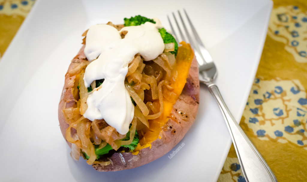 Delicious Stuffed Sweet Potatoes