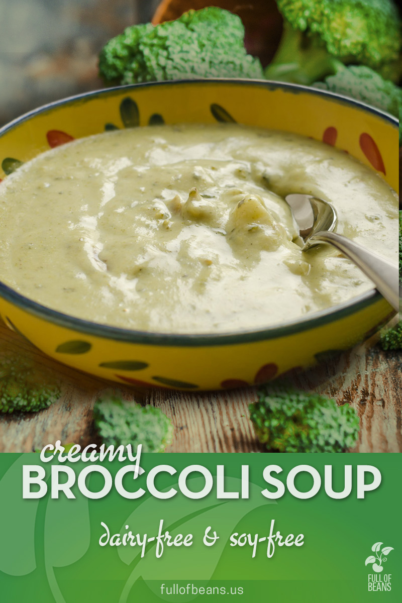 Dairy-free Creamy Broccoli Soup