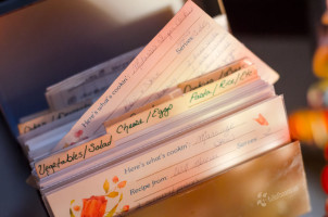 The original recipe box