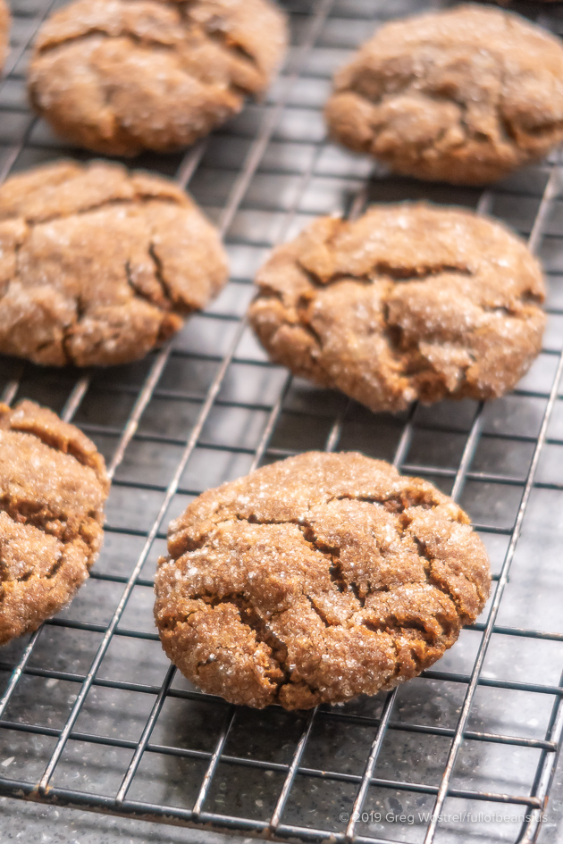 You Can't Stay Out of These Vegan Molasses Cookies