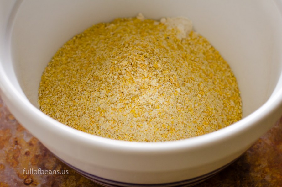 Quality flour and corn meal is essential
