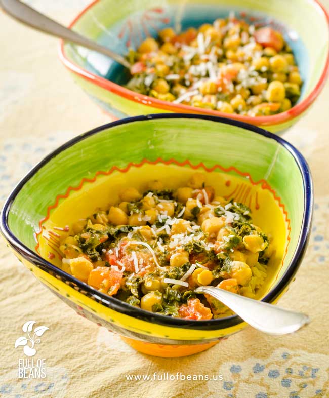 No Chop Chickpea Curry