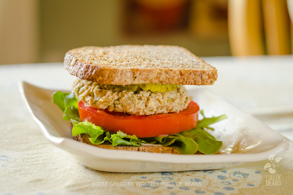 White Bean Veggie Burger – A Different Burger