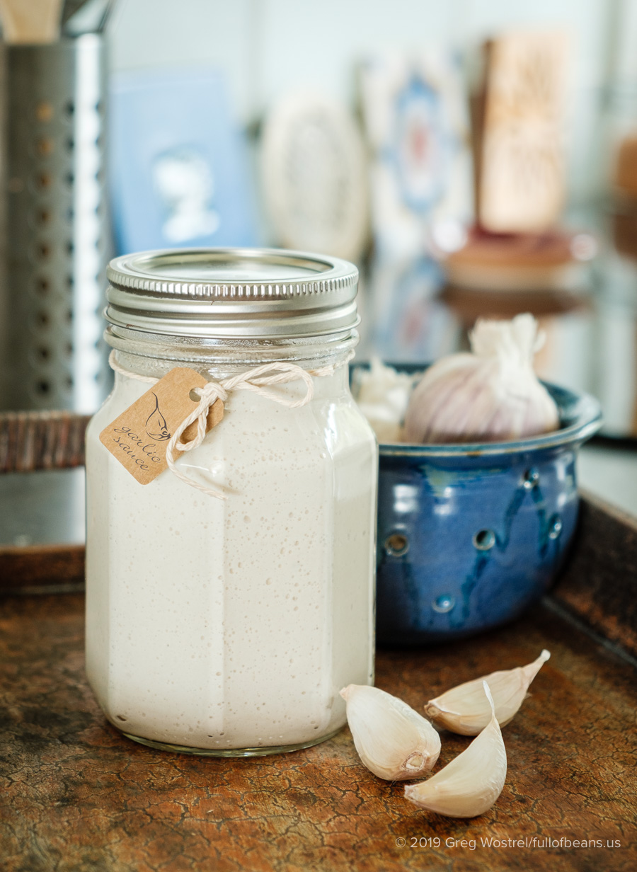 Raw Vegan Garlic Sauce - fullofbeans.us