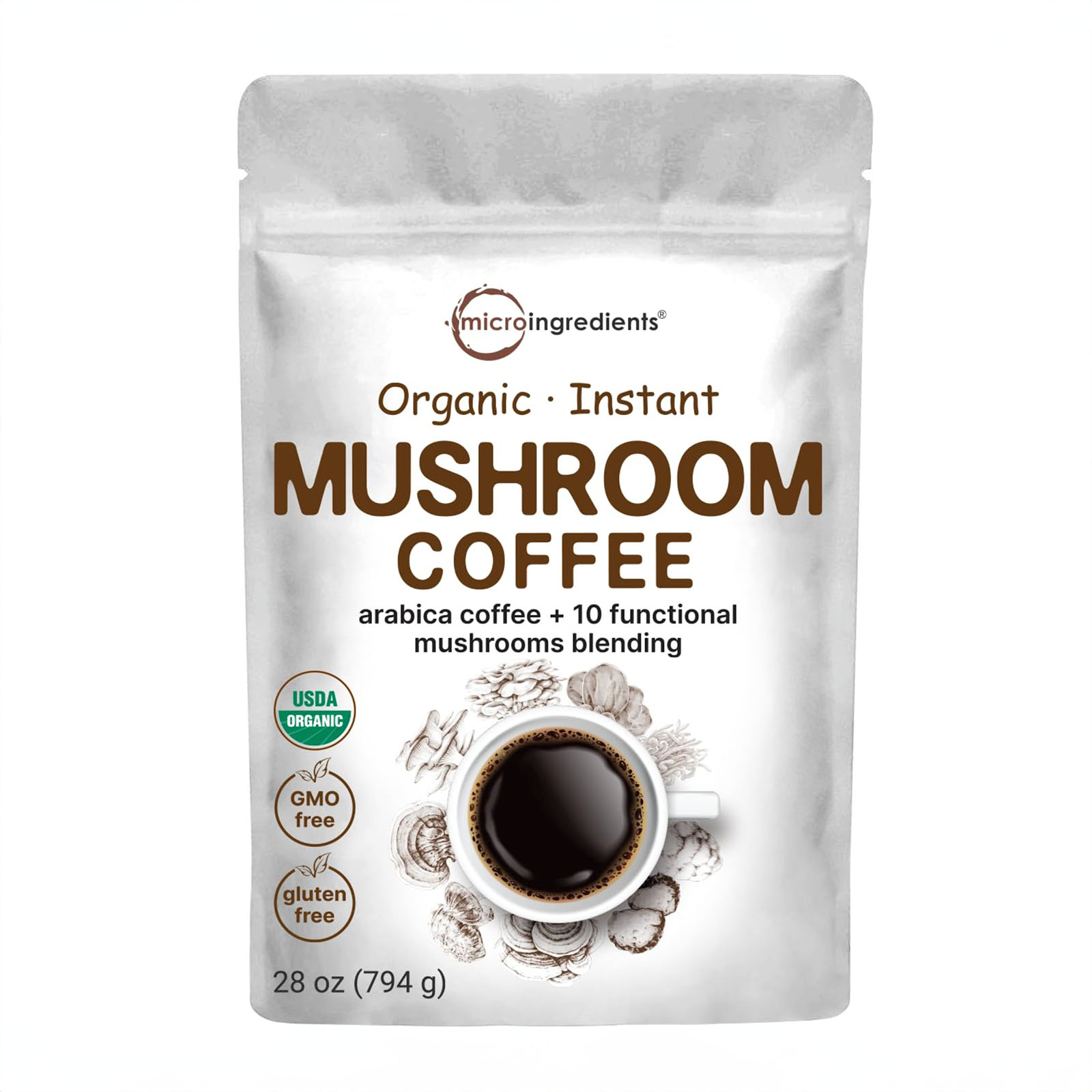 Mushroom Coffee - Organic - Full of Beans
